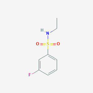 molecular formula C8H10FNO2S B2905249 N-乙基-3-氟苯-1-磺酰胺 CAS No. 852860-28-7