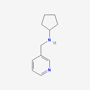 Cyclopentyl-pyridin-3-ylmethyl-amine