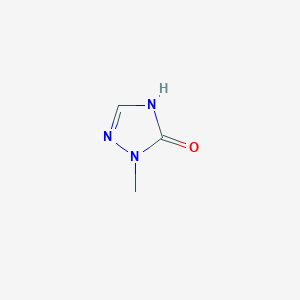 molecular formula C3H5N3O B2905378 1-methyl-4,5-dihydro-1H-1,2,4-triazol-5-one CAS No. 4114-20-9