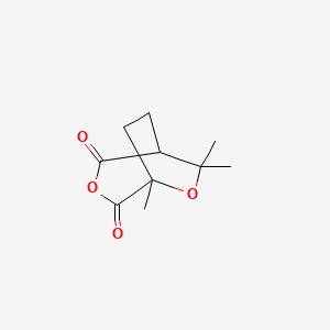 molecular formula C10H14O4 B2905382 5,7,7-Trimethyl-3,6-dioxabicyclo[3.2.2]nonane-2,4-dione CAS No. 4703-74-6