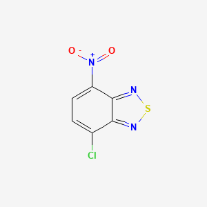 molecular formula C6H2ClN3O2S B2905396 4-Chloro-7-nitro-2,1,3-benzothiadiazole CAS No. 2207-29-6