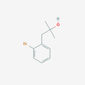 molecular formula C10H13BrO B2905404 1-(2-Bromophenyl)-2-methylpropan-2-ol CAS No. 126495-44-1