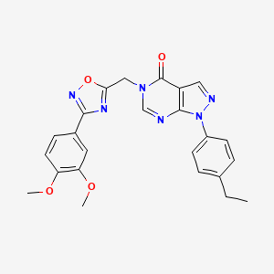 4-(4-isopropyl-3-oxo-3,4-dihydropyrido[2,3-b]pyrazin-2-yl)-N-phenylbenzamide