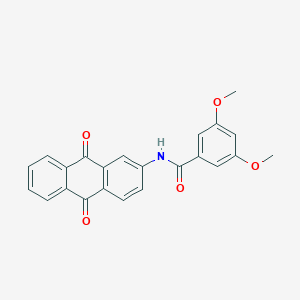 N-(9,10-dioxo-9,10-dihydroanthracen-2-yl)-3,5-dimethoxybenzamide