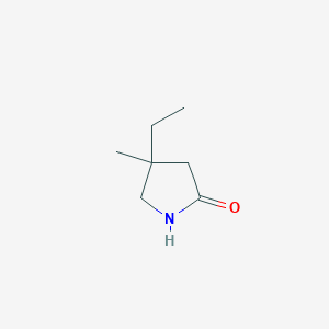 4-Ethyl-4-methylpyrrolidin-2-one