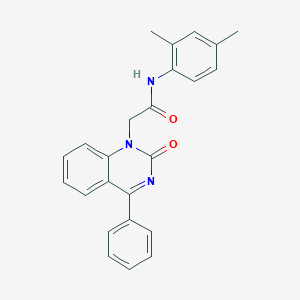 N-(2,4-dimethylphenyl)-2-(2-oxo-4-phenylquinazolin-1(2H)-yl)acetamide