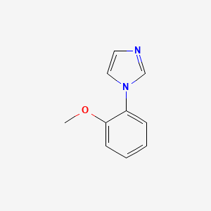 molecular formula C10H10N2O B2905590 1-(2-methoxyphenyl)-1H-imidazole CAS No. 10040-93-4