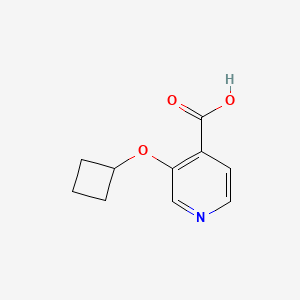 molecular formula C10H11NO3 B2905595 3-Cyclobutoxyisonicotinic acid CAS No. 1500315-07-0