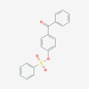 4-Benzoylphenyl benzenesulfonate