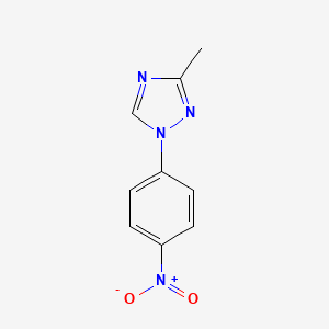 3-methyl-1-(4-nitrophenyl)-1H-1,2,4-triazole