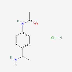 N-(4-(1-Aminoethyl)phenyl)acetamide hydrochloride