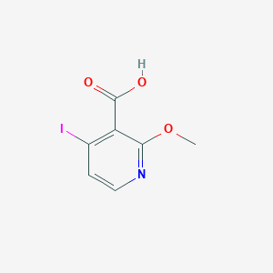 molecular formula C7H6INO3 B2905702 4-Iodo-2-methoxypyridine-3-carboxylic acid CAS No. 726206-55-9