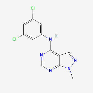 N-(3,5-dichlorophenyl)-1-methylpyrazolo[3,4-d]pyrimidin-4-amine