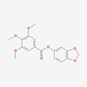 1,3-Benzodioxol-5-yl 3,4,5-trimethoxybenzoate