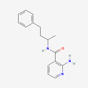 2-amino-N-(4-phenylbutan-2-yl)pyridine-3-carboxamide