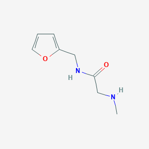 N-(2-furylmethyl)-2-(methylamino)acetamide