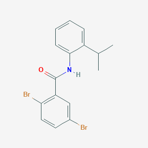 2,5-dibromo-N-(2-isopropylphenyl)benzamide