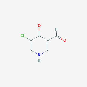 molecular formula C6H4ClNO2 B2905866 5-Chloro-4-hydroxynicotinaldehyde CAS No. 1289120-32-6