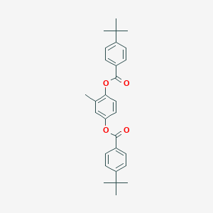 [4-(4-Tert-butylbenzoyl)oxy-3-methylphenyl] 4-tert-butylbenzoate
