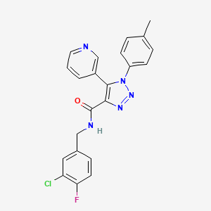 N-(1,1-dimethylpropyl)-5-(4,5-dimethyl-1,3-thiazol-2-yl)-2-methylthiophene-3-sulfonamide