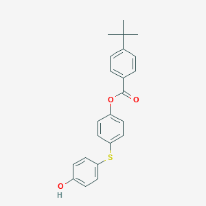 4-[(4-Hydroxyphenyl)sulfanyl]phenyl 4-tert-butylbenzoate