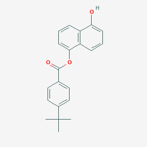 molecular formula C21H20O3 B290600 5-Hydroxy-1-naphthyl 4-tert-butylbenzoate 