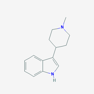 B029061 3-(1-Methylpiperidin-4-YL)-1H-indole CAS No. 17403-07-5