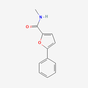 molecular formula C12H11NO2 B2906129 N-methyl-5-phenylfuran-2-carboxamide CAS No. 1823320-78-0