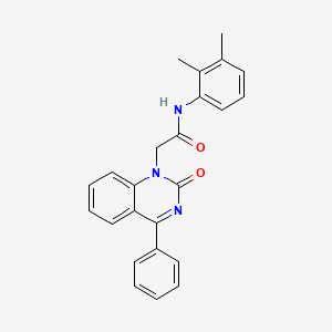 N-(2,3-dimethylphenyl)-2-(2-oxo-4-phenylquinazolin-1(2H)-yl)acetamide