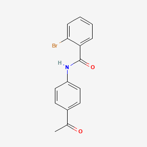 N-(4-acetylphenyl)-2-bromobenzamide