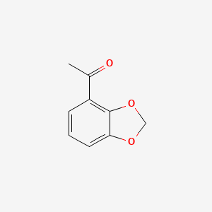 molecular formula C9H8O3 B2906240 1-(Benzo[d][1,3]dioxol-4-yl)ethanone CAS No. 33842-14-7