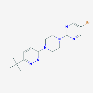 3-[4-(5-Bromopyrimidin-2-yl)piperazin-1-yl]-6-tert-butylpyridazine