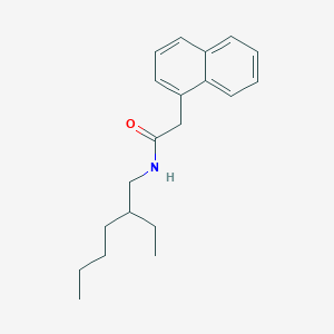 molecular formula C20H27NO B290629 N-(2-ethylhexyl)-2-(1-naphthyl)acetamide 
