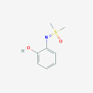 molecular formula C8H11NO2S B2906292 [(2-Hydroxyphenyl)imino]dimethyl-lambda6-sulfanone CAS No. 2059937-36-7