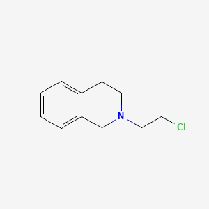 B2906307 2-(2-chloroethyl)-3,4-dihydro-1H-isoquinoline CAS No. 68085-34-7