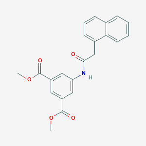 Dimethyl 5-[(1-naphthylacetyl)amino]isophthalate