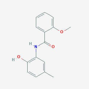 molecular formula C15H15NO3 B290634 N-(2-hydroxy-5-methylphenyl)-2-methoxybenzamide CAS No. 791841-14-0