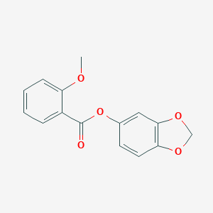 1,3-Benzodioxol-5-yl 2-methoxybenzoate