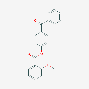 4-Benzoylphenyl 2-methoxybenzoate