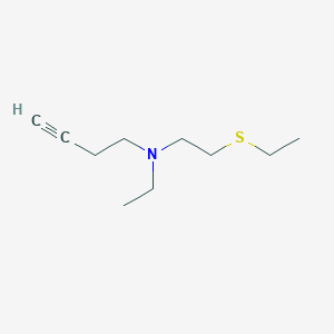 N-Ethyl-N-(2-ethylsulfanylethyl)but-3-yn-1-amine