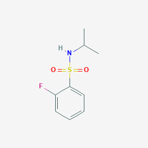 2-fluoro-N-propan-2-ylbenzenesulfonamide
