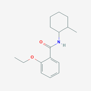 molecular formula C16H23NO2 B290652 2-ethoxy-N-(2-methylcyclohexyl)benzamide 