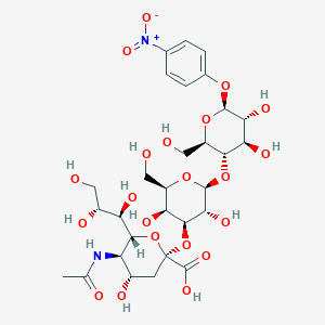 molecular formula C29H42N2O21 B2906558 Neu5Ac|A(2-3)Gal|A(1-4)Glc-|A-pNP CAS No. 2149582-14-7