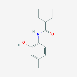 2-ethyl-N-(2-hydroxy-4-methylphenyl)butanamide