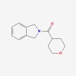 isoindolin-2-yl(tetrahydro-2H-pyran-4-yl)methanone