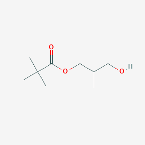 molecular formula C9H18O3 B2906647 3-Hydroxy-2-methylpropyl pivalate CAS No. 914802-22-5