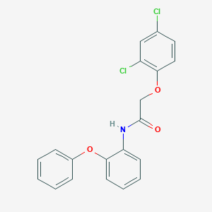 molecular formula C20H15Cl2NO3 B290665 2-(2,4-dichlorophenoxy)-N-(2-phenoxyphenyl)acetamide 