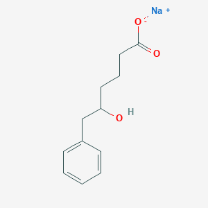Sodium;5-hydroxy-6-phenylhexanoate