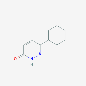 molecular formula C10H14N2O B2906851 6-Cyclohexylpyridazin-3(2H)-one CAS No. 105537-90-4