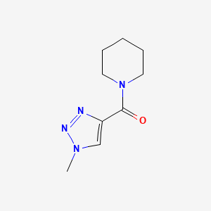 1-(1-methyl-1H-1,2,3-triazole-4-carbonyl)piperidine